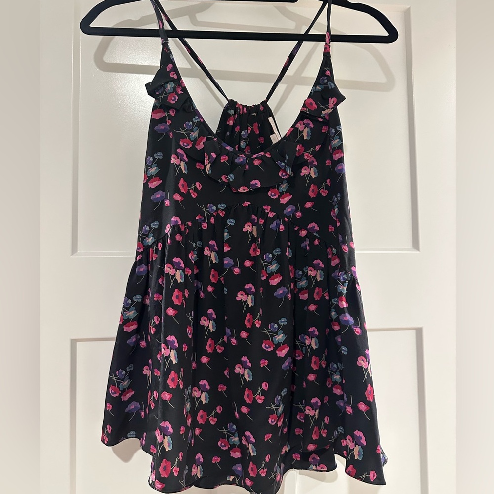 Rebecca Taylor Floral Tank - size 0
